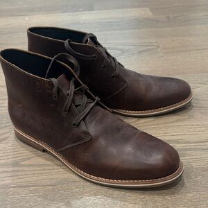 Helm Declan Chukka boot. Worn once. Size 13. Elegant Dark Brown